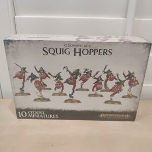 Warhammer Age of Sigmar Gloomspite Squig Hoppers - New/ Sealed